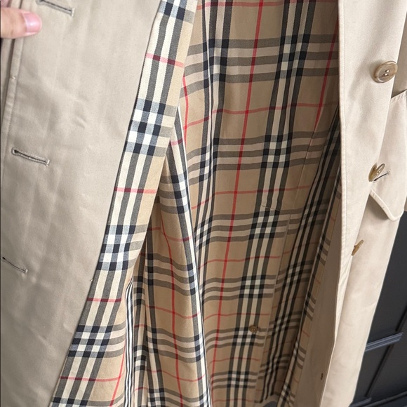Burberry Beige Long Trench Coat - Picture 15 of 16